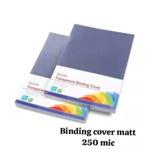 100 Pcs binding sheets transparent – Binding Sheet 18mm A/4 –copy binding sheet – note binding sheet